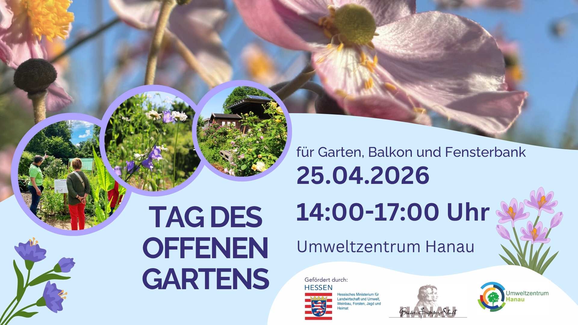Banner Tag Des Offenen Gartens 2026